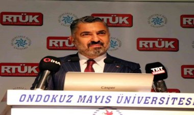 RTÜK Başkanı Ebubekir Şahin: “İletişimci olacak kardeşlerimize çok büyük görev düşmekte”
