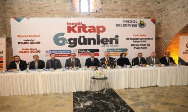 İnegöl Belediyesi 6. Kitap Günleri için geri sayım başladı