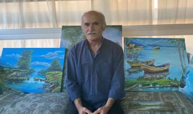 50 yıldır tuvalleri renklendiriyor