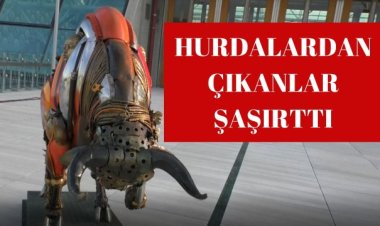 Kıymetli hurdalar sergisi herkesi şaşırtacak...