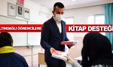ALTINDAĞLI ÖĞRENCİLERE KİTAP DESTEĞİ