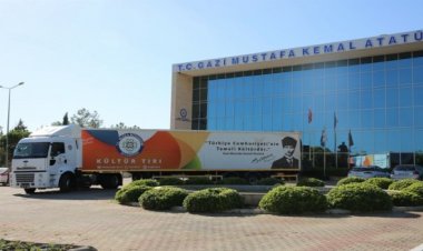 Büyükşehir Kültür Tırı hizmet için yollarda