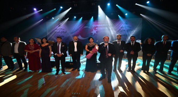 Selçuklu Belediyesi Cumhuriyet Bayramına özel konser düzenledi